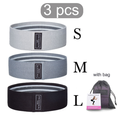 Premium Fabric Resistance Bands Set(3-pack)